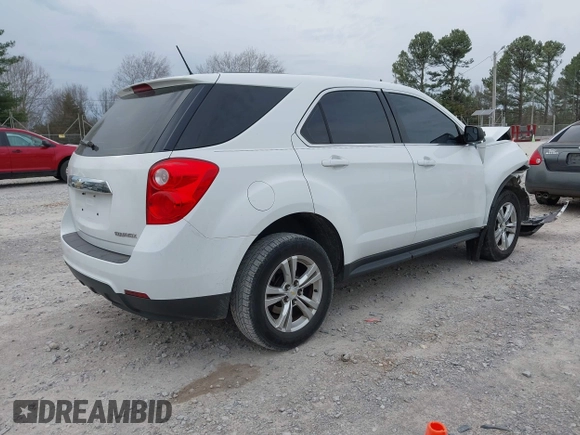 2014 Chevrolet Equinox LS with VIN 1GNALAEK0EZ137512, listed as a IAAI auction lot 41710469 with 138,983 mi miles and . Bid and sale history available at DreamBid. Image 4.
