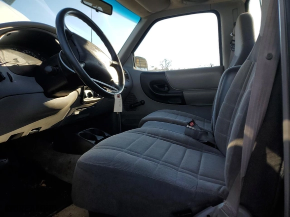 1996 Ford Ranger XL with VIN 1FTCR10U6TUD90403, listed as a Copart auction lot 45525465 with 57,646 mi miles and Salvage Title. Bid and sale history available at carsss.com. Image 7.