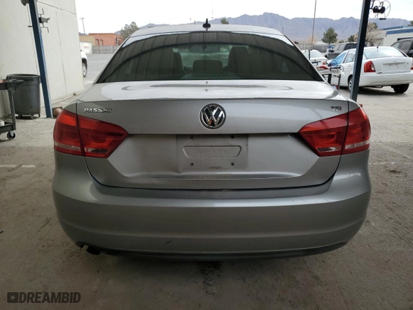 2014 Volkswagen Passat Wolfsburg Ed with VIN 1VWAS7A34EC092345, listed as a Copart auction lot 49098025 with 128,390 mi miles and Salvage Title. Bid and sale history available at carsss.com. Image 6.