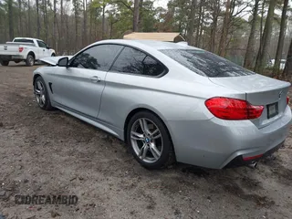 2015 BMW 4 Series 435i with VIN WBA3R1C56FK194866, listed as a IAAI auction lot 41858787 with 77,948 mi miles and . Bid and sale history available at carsss.com. Image 3.