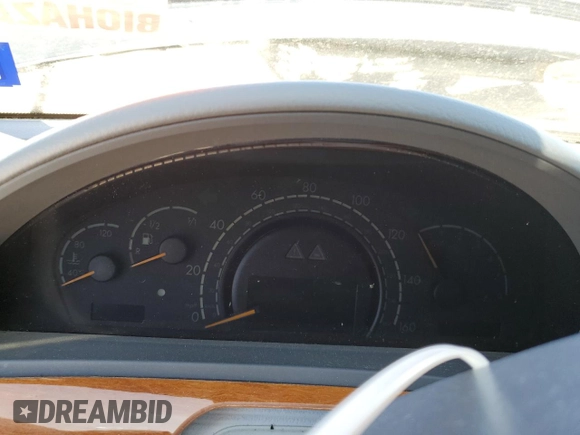 2001 Mercedes-Benz S 320/430/500 with VIN WDBNG70J21A221144, listed as a Copart auction lot 56856945 with Not provided miles and Salvage title. Bid and sale history available at DreamBid. Image 9.