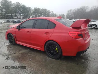 2020 Subaru WRX STI Limited with VIN JF1VA2Y66L9804302, listed as a Copart auction lot 44375725 with 34,734 mi miles and Salvage Title. Bid and sale history available at carsss.com. Image 2.