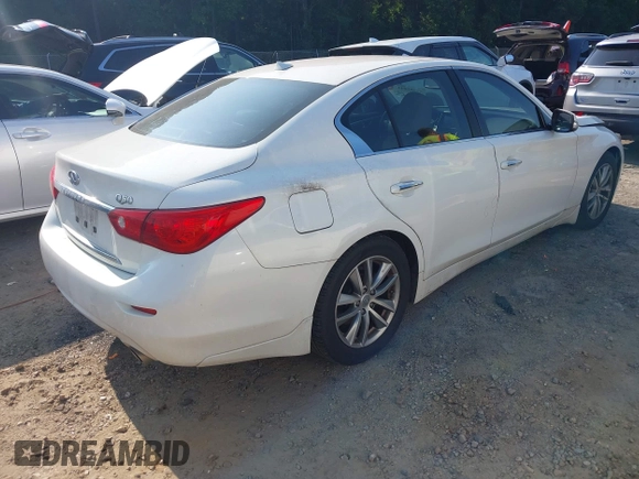 2015 Infiniti Q50 Premium z VIN JN1BV7AP5FM333958, wystawiony jako IAAI lot #42351044 z przebiegiem 158 428 mil mil oraz . Historia ofert i sprzedaży dostępna na DreamBid. Obrazek 4.