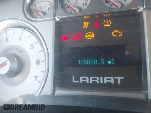 2009 Ford F-150 XL with VIN 1FTPW12V89FA93890, listed as a IAAI auction lot 41649009 with 185,088 mi miles. Bid and sale history available at carsss.com. Image 15.