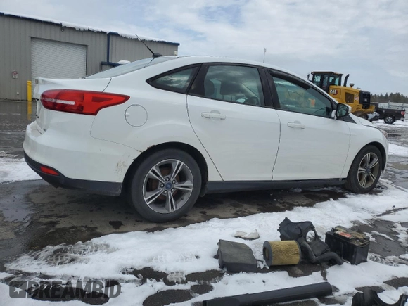 2018 Ford Focus SE with VIN 1FADP3F2XJL219528, listed as a Copart auction lot 46587325 with 143,896 mi miles and Salvage Title. Bid and sale history available at carsss.com. Image 3.