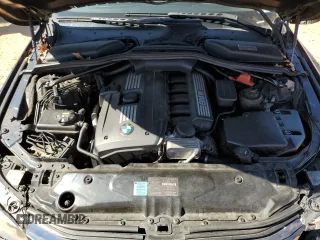 2009 BMW 5 Series 528i with VIN WBANU53589C122872, listed as a Copart auction lot 46658035 with 194,383 mi miles and Salvage Title. Bid and sale history available at carsss.com. Image 11.