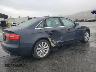 2013 Audi A4 Premium with VIN WAUAFAFL5DN017960, listed as a Copart auction lot 44428155 with 89,084 mi miles and Salvage Title. Bid and sale history available at carsss.com. Image 3.