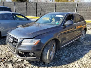 2016 Audi Q5 Premium Plus with VIN WA1L2AFP4GA033034, listed as a Copart auction lot 45002395 with 104,470 mi miles and Salvage Title. Bid and sale history available at carsss.com. Image 1.