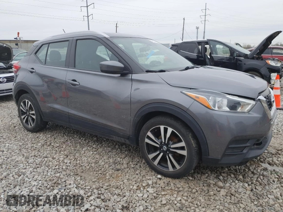 2019 Nissan Kicks SV with VIN 3N1CP5CU1KL530457, listed as a Copart auction lot 51987495 with 168,783 mi miles and Clean Title. Bid and sale history available at carsss.com. Image 4.
