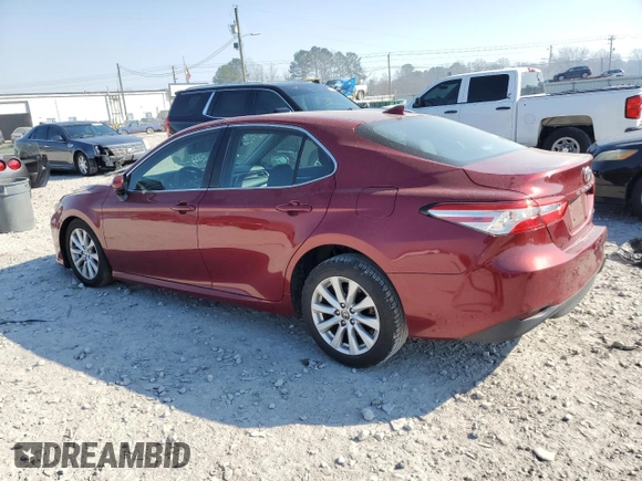 2020 Toyota Camry LE with VIN 4T1C11AK6LU947925, listed as a Copart auction lot 47121015 with 103,598 mi miles and Salvage Title. Bid and sale history available at carsss.com. Image 2.