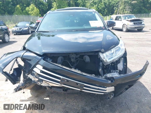 2017 Toyota Highlander XLE with VIN 5TDKZRFHXHS509618, listed as a IAAI auction lot 42407847 with 74,216 mi miles and . Bid and sale history available at DreamBid. Image 6.