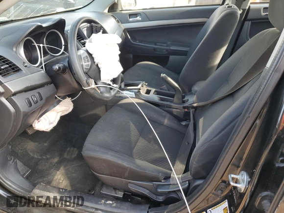 2015 Mitsubishi Lancer ES with VIN JA32U2FU5FU021817, listed as a Copart auction lot 54495595 with 95,349 mi miles and Salvage title. Bid and sale history available at DreamBid. Image 7.