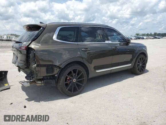 2020 Kia Telluride EX with VIN 5XYP34HC4LG004210, listed as a Copart auction lot 61686495 with 87,198 mi miles and Salvage title. Bid and sale history available at DreamBid. Image 3.