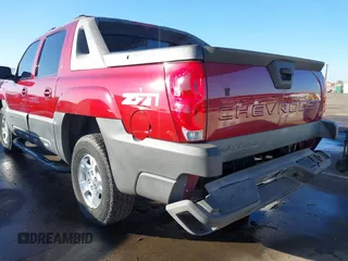 2004 Chevrolet Avalanche Z71 with VIN 3GNEK12T54G329508, listed as a IAAI auction lot 41319917 with 155,439 mi miles and . Bid and sale history available at DreamBid. Image 6.