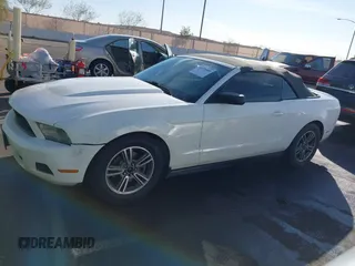 2012 Ford Mustang V6 with VIN 1ZVBP8EMXC5222287, listed as a IAAI auction lot 41478409 with 194,224 mi miles and . Bid and sale history available at carsss.com. Image 14.