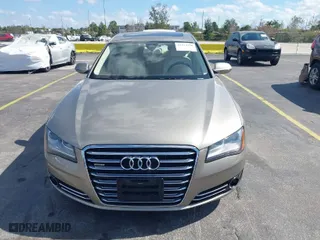 2012 Audi A8 L with VIN WAURVAFD0CN001646, listed as a IAAI auction lot 41524110 with 105,187 mi miles. Bid and sale history available at carsss.com. Image 12.