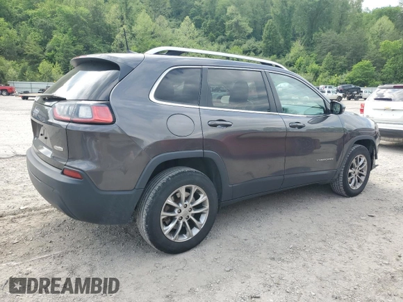 2019 Jeep Cherokee Altitude with VIN 1C4PJMLB0KD192192, listed as a Copart auction lot 55440485 with 132,164 mi miles and Salvage title. Bid and sale history available at DreamBid. Image 3.