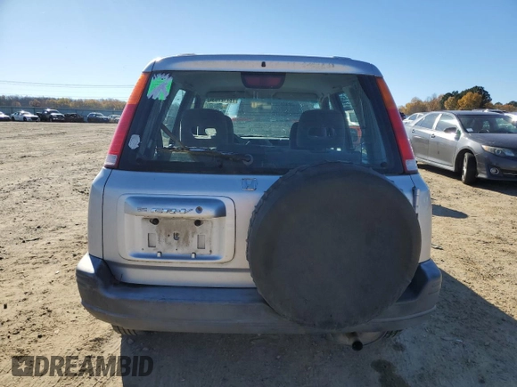 1998 Honda CR-V LX with VIN JHLRD2842WC009534, listed as a Copart auction lot 58379454 with 210,400 mi miles and Salvage Title. Bid and sale history available at carsss.com. Image 6.