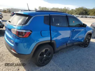 2019 Jeep Compass Altitude with VIN 3C4NJCBB0KT820023, listed as a Copart auction lot 87599455 with 53,231 mi miles and Non Repairable. Bid and sale history available at carsss.com. Image 3.