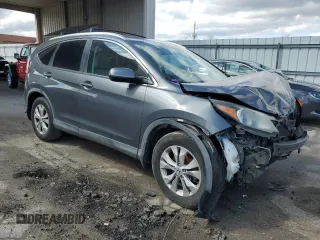 2013 Honda CR-V EX-L with VIN 5J6RM3H71DL019251, listed as a Copart auction lot 51737695 with 102,828 mi miles and Salvage Title. Bid and sale history available at DreamBid. Image 4.