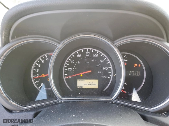 2012 Nissan Murano LE with VIN JN8AZ1MW5CW209805, listed as a Copart auction lot 41983835 with 135,196 mi miles and Non Repairable. Bid and sale history available at carsss.com. Image 9.