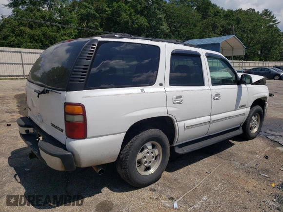 2002 Chevrolet Tahoe LT with VIN 1GNEC13Z82R178905, listed as a Copart auction lot 56430204 with 0 mi miles and Salvage Title. Bid and sale history available at carsss.com. Image 3.