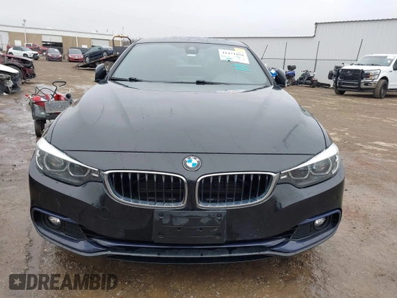 2019 BMW 4 Series 430i xDrive with VIN WBA4J3C53KBL08291, listed as a IAAI auction lot 41471858 with 63,933 mi miles. Bid and sale history available at carsss.com. Image 12.