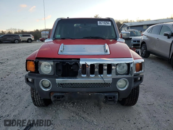 2006 Hummer H3 with VIN 5GTDN136168309973, listed as a Copart auction lot 86716294 with 203,651 mi miles and Clean Title. Bid and sale history available at DreamBid. Image 5.
