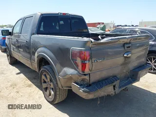 2011 Ford F-150 XL with VIN 1FTFW1CF6BKD65045, listed as a IAAI auction lot 42016709 with 167,063 mi miles. Bid and sale history available at carsss.com. Image 3.
