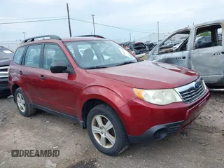 2010 Subaru Forester X with VIN JF2SH6BCXAH916927, listed as a IAAI auction lot 42624927 with 184,449 mi miles and . Bid and sale history available at DreamBid. Image 1.