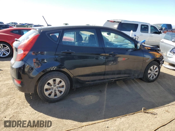2017 Hyundai Accent SE with VIN KMHCT5AE7HU355467, listed as a Copart auction lot 48779795 with 119,599 mi miles and Salvage Title. Bid and sale history available at carsss.com. Image 3.