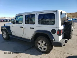 2022 Jeep Wrangler Unlimited Sport S z VIN 1C4HJXDN7NW183867, wystawiony jako Copart lot #81642054 z przebiegiem 73 203 mil mil oraz Szkoda całkowita • Salvage title. Historia ofert i sprzedaży dostępna na DreamBid. Obrazek 2.