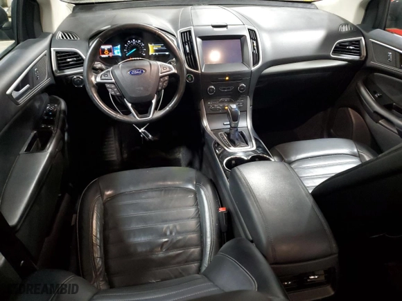 2017 Ford Edge SEL with VIN 2FMPK4J96HBB15463, listed as a Copart auction lot 51896205 with 163,923 mi miles and Salvage Title. Bid and sale history available at carsss.com. Image 8.