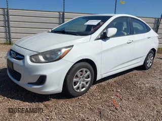 2012 Hyundai Accent GLS with VIN KMHCT4AE9CU254224, listed as a IAAI auction lot 41964055 with 86,501 mi miles. Bid and sale history available at carsss.com. Image 2.