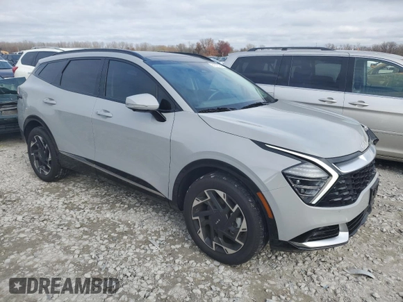 2024 Kia Sportage SX-Prestige with VIN 5XYK5CDF8RG179163, listed as a Copart auction lot 81075164 with 14,229 mi miles and Salvage Title. Bid and sale history available at DreamBid. Image 4.