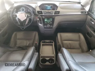 2017 Honda Odyssey EX-L with VIN 5FNRL5H62HB012121, listed as a Copart auction lot 47698345 with 98,940 mi miles and Salvage Title. Bid and sale history available at DreamBid. Image 8.