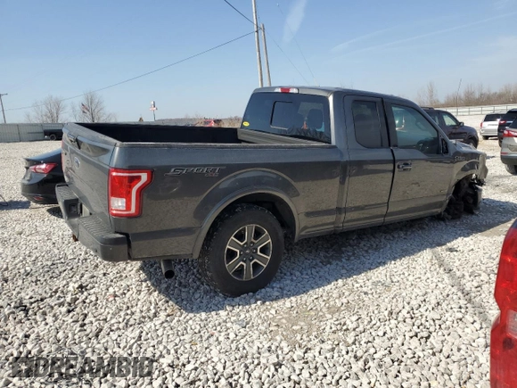 2016 Ford F-150 XLT with VIN 1FTFX1EG9GFC18656, listed as a Copart auction lot 49140695 with 143,335 mi miles and Clean Title. Bid and sale history available at carsss.com. Image 3.