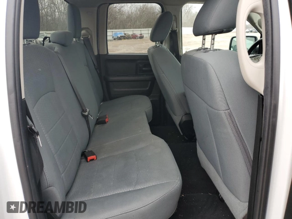 2019 Ram 1500 Classic Express with VIN 1C6RR6FT4KS592454, listed as a Copart auction lot 47374635 with 115,885 mi miles and Salvage Title. Bid and sale history available at carsss.com. Image 10.