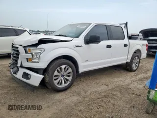 2017 Ford F-150 XL with VIN 1FTEW1CP6HKC53309, listed as a Copart auction lot 62566885 with 188,939 mi miles and Salvage title. Bid and sale history available at DreamBid. Image 1.