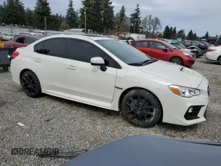 2021 Subaru WRX Premium with VIN JF1VA1C6XM9805195, listed as a Copart auction lot 52713125 with 7,513 mi miles and Salvage Title. Bid and sale history available at carsss.com. Image 4.