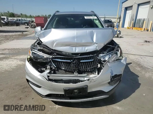 2017 Buick Encore Preferred with VIN KL4CJASB0HB025702, listed as a Copart auction lot 55781705 with 115,692 mi miles and Salvage title. Bid and sale history available at DreamBid. Image 13.