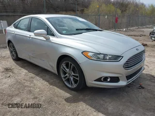 2014 Ford Fusion Titanium with VIN 3FA6P0K93ER163045, listed as a IAAI auction lot 42023862 with 171,543 mi miles. Bid and sale history available at carsss.com. Image 1.