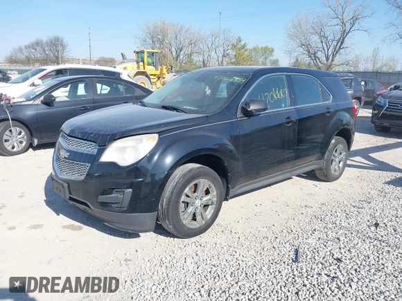 2012 Chevrolet Equinox LS with VIN 2GNALBEK9C1240200, listed as a IAAI auction lot 42066854 with 145,822 mi miles and . Bid and sale history available at DreamBid. Image 2.