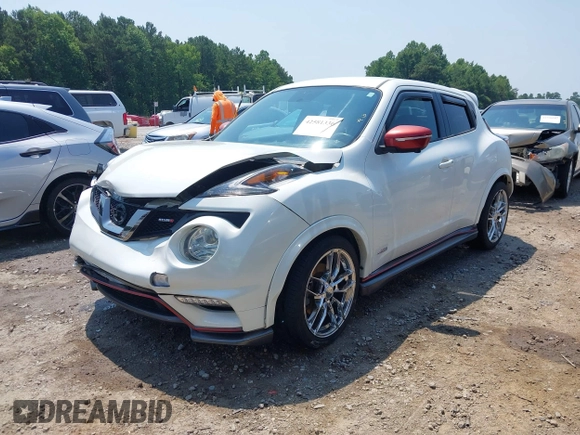 2015 Nissan Juke SL with VIN JN8AF5MV5FT560050, listed as a IAAI auction lot 42581336 with 132,426 mi miles and . Bid and sale history available at DreamBid. Image 2.