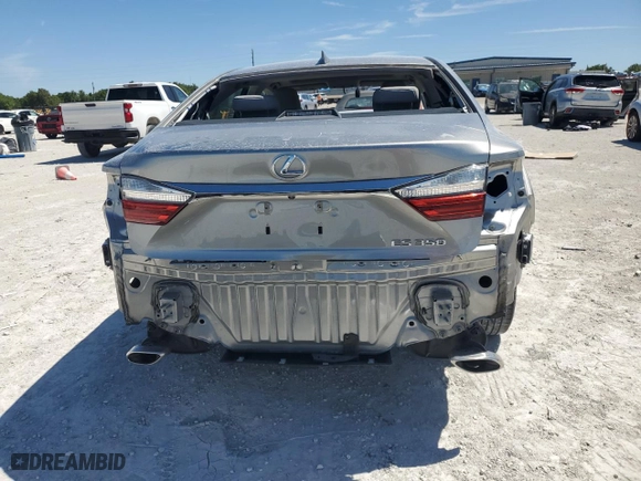 2017 Lexus ES with VIN JTHBK1GG9H2247866, listed as a Copart auction lot 50075405 with 57,801 mi miles and Salvage Title. Bid and sale history available at carsss.com. Image 6.