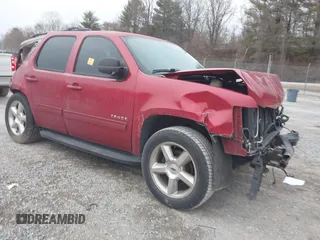 2013 Chevrolet Tahoe LT with VIN 1GNSKBE02DR343232, listed as a IAAI auction lot 41464267 with 120,871 mi miles and . Bid and sale history available at DreamBid. Image 1.