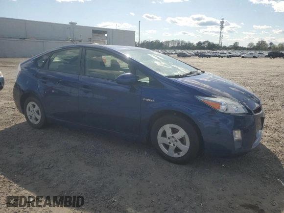 2011 Toyota Prius I with VIN JTDKN3DU8B1416268, listed as a Copart auction lot 53342565 with 285,704 mi miles and Salvage Title. Bid and sale history available at carsss.com. Image 4.