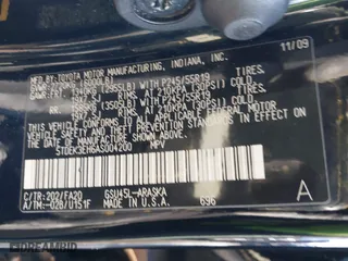 2010 Toyota Highlander Sport with VIN 5TDEK3EH6AS004200, listed as a IAAI auction lot 41395818 with 150,200 mi miles. Bid and sale history available at carsss.com. Image 9.