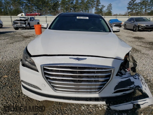2016 Hyundai Genesis 3.8L with VIN KMHGN4JE1GU140123, listed as a Copart auction lot 49314885 with 118,673 mi miles and Salvage Title. Bid and sale history available at carsss.com. Image 5.