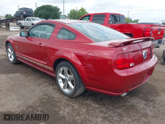 2008 Ford Mustang GT Deluxe with VIN 1ZVHT82H485105101, listed as a IAAI auction lot 42078194 with 142,313 mi miles and . Bid and sale history available at carsss.com. Image 3.